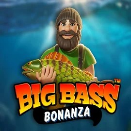 Big Bass Bonanza logo by Pragmatic Play at Casea Casino
