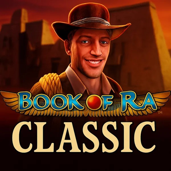Book of Ra Classic slot visual from Novomatic available on caseacasinoo.nl