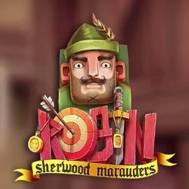 Official Slots logo: Robin Sherwood Marauders by Yggdrasil at Casea Casino